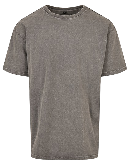 Acid Washed Heavy Oversize Tee — Vorderseite